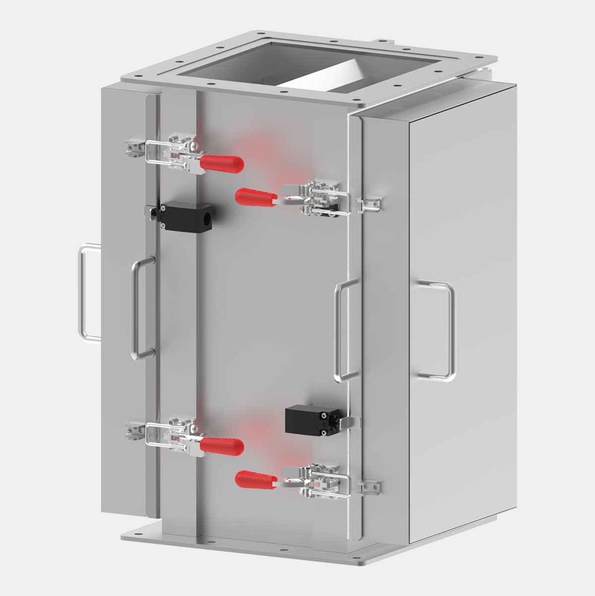 Chute magnets are components in food processing, used to capture and remove unwanted ferrous contaminants